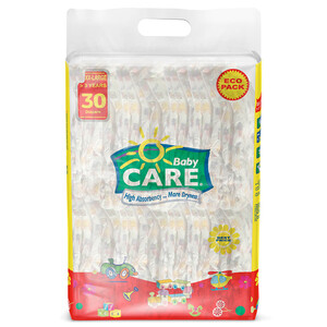 Baby Care Diapers Xxx-Large 30 Pieces