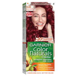 Garnier Color Naturals Hair Color Cream Fiery Pure Red 6.60 112Ml