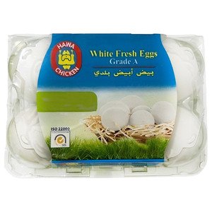 Hawa Chicken White Egg 6 Pieces