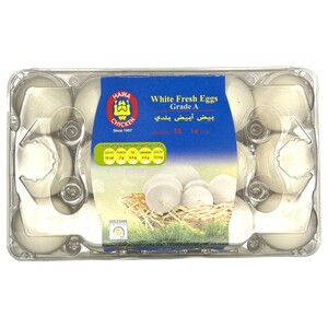 Hawa Chicken White Egg 15 Pieces