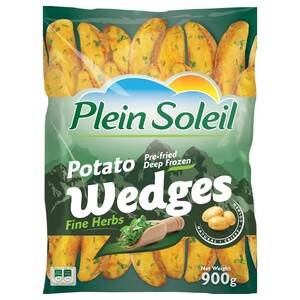Plein Soleil Frozen Potato Wedges Fine Herbs 900G