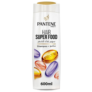 Pantene Shampoo Hair Super Food 600Ml