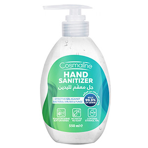 Cosmal Hand Sanitizer Gel 550Ml