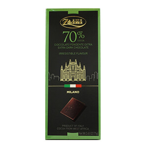 Zaini Extra Dark Chocolate 70%Cocoa 75G