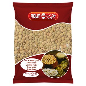 Aoun Green Lentils 900G