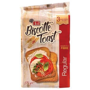 Eti Biscotte Toast Regular 375G