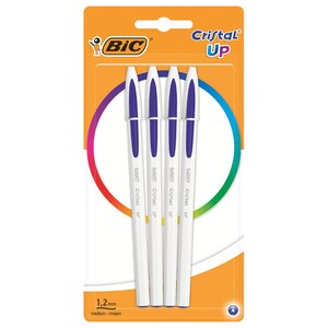 Bic Color Cristal Up Blue Blister 4 Pieces