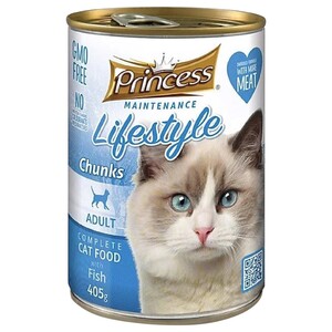 Princess Complete Cat Food With Fish 405G
