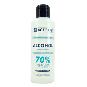 Actisafe Alcohol Sprayer 70% Vol 250Ml