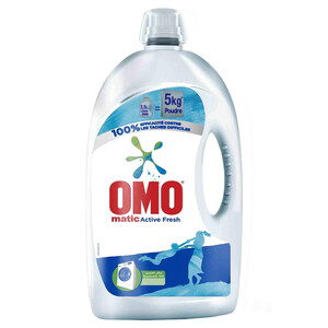 Omo Gel Liquid Laundry Detergent Wash Active Clean 2.5L