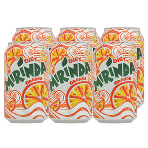 Mirinda Diet Can 330Ml 5+1 Free