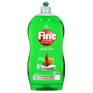 Spartan Fine Dish Washing Green Apple 1.3L