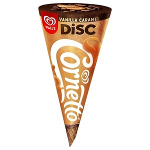 Wall's Cornetto Ice Cream Cone Vanilla Caramel 140Ml