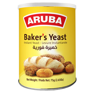 Aruba Instant Yeast Tin 75G