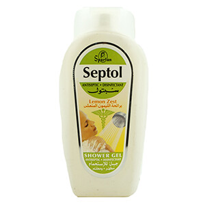 Septol Shower Gel Lemon Zest 400Ml