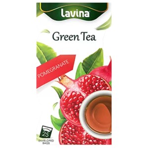 Lavina Green Tea Pomegranate 25 Bags