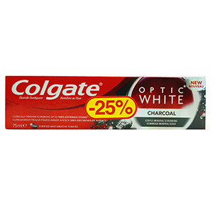 Colgate Optic White Charcoal 75Ml-25%