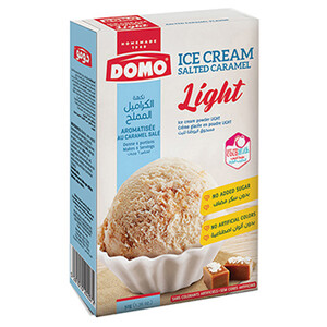 Domo Ice Cream Salted Caramel Light 50G
