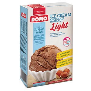Domo Ice Cream Chocolate Hazelnut Light 50G