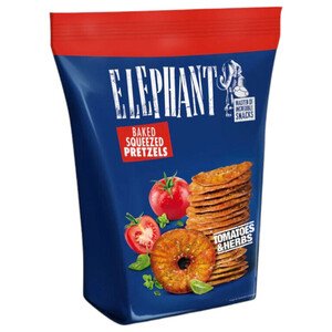 Elephant Pretzel Tomatoes & Herbs 70G
