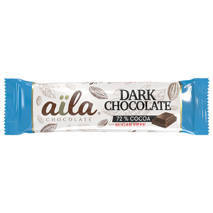 Aïla Dark Chocolate Bar Sugar Free 35G