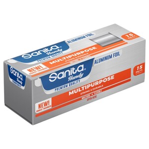 Sanita Aluminium Foil Multipurpose 15Sq. Ft