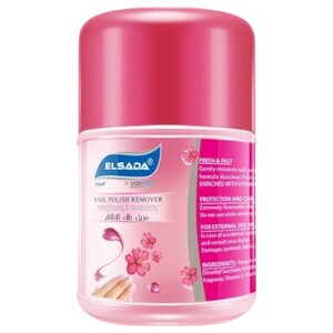 Elsada Nail Polish Remover Pink 100Ml