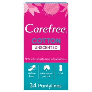 Carefree Normal Cotton 34 Pieces