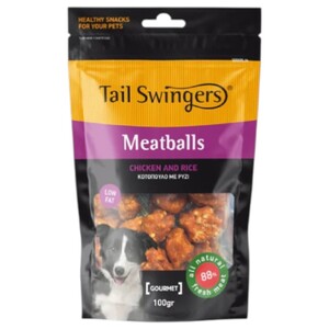 Tail Swingers Meatballs Chicken And Rice 100G
