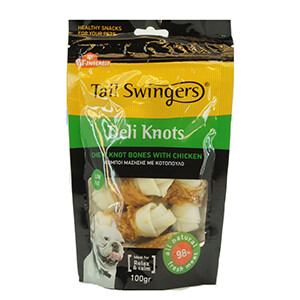 Tail Swingers 2.5 Inch Ra Whide Knot With Chicken