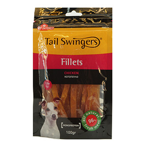 Tail Swingers Chicken Strips 100G