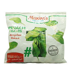 Maxim's Frz Spinach Leaves 400G