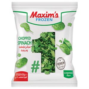 Maxim's Chopped Spinach Frozen 400G