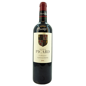 Vintage Chateau Picard Saint Estephe 2016 75Cl