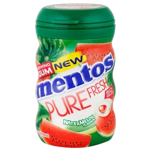 Mentos Gum Pure Fresh Watermelon 50 Pieces 87.5G