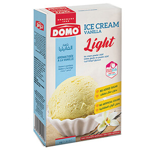 Domo Ice Cream Vanille Light 50G