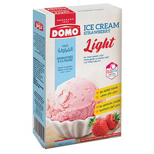 Domo Ice Cream Strawberry Light 50G