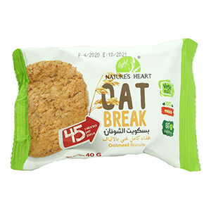 Nature's Heart Biscuit Oat 40G