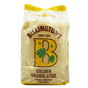 Billington's Golden Granulated Sugar 1Kg