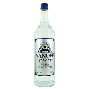 Vanoff Vodka Pure Grain 37.5%Vol 100Cl