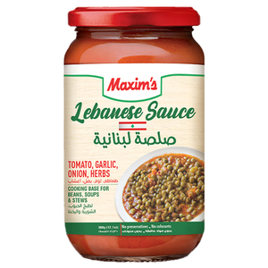 Maxim's Lebanese Cooking Lebanese Salsa Sauce 360G