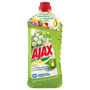 Ajax Floor Detergent Fête Des Fleurs Green Spring 1.25L