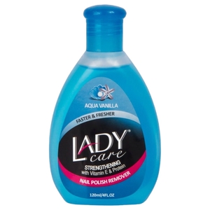 Lady Care Nail Polish Remover Aqua Vanilla 120Ml