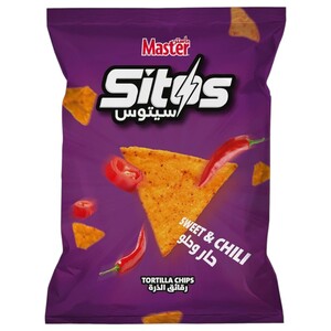 Master Sitos Chips Sweet Chili 20G