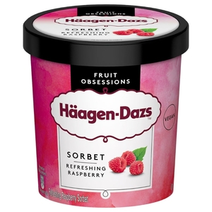 Häagen-Dazs Ice Cream Sorbet Refreshing Raspberry 460Ml