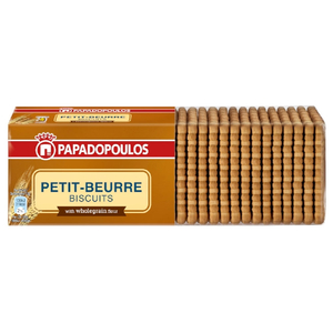 Papadopoulos Petit Beurre Biscuit Wholegrain 225G