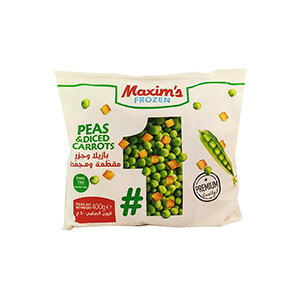 Maxim's Frz Green Peas & Diced Carrots 400G