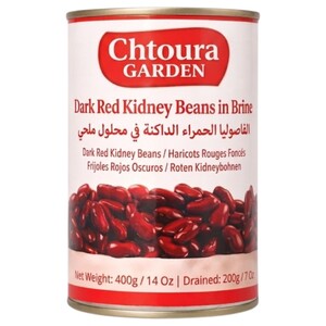 Chtoura Garden Dark Red Kidney Beans 400G