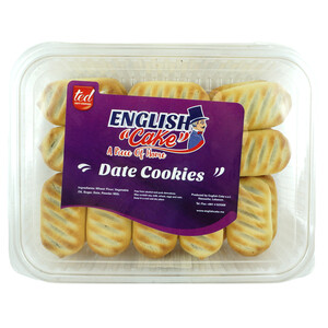 English Cake Date Cookies 550G