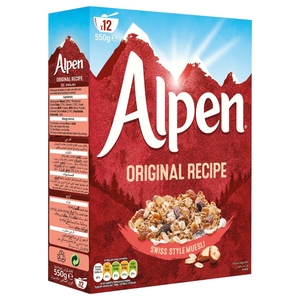Alpen Muesli Original Recipe 550G